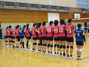 女子バレーボール部③